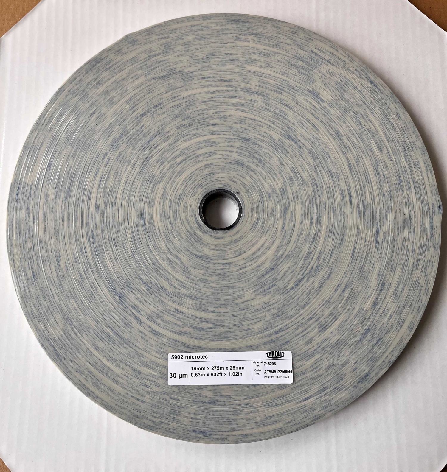 Tyrolit csiszolószalag 16x275x26